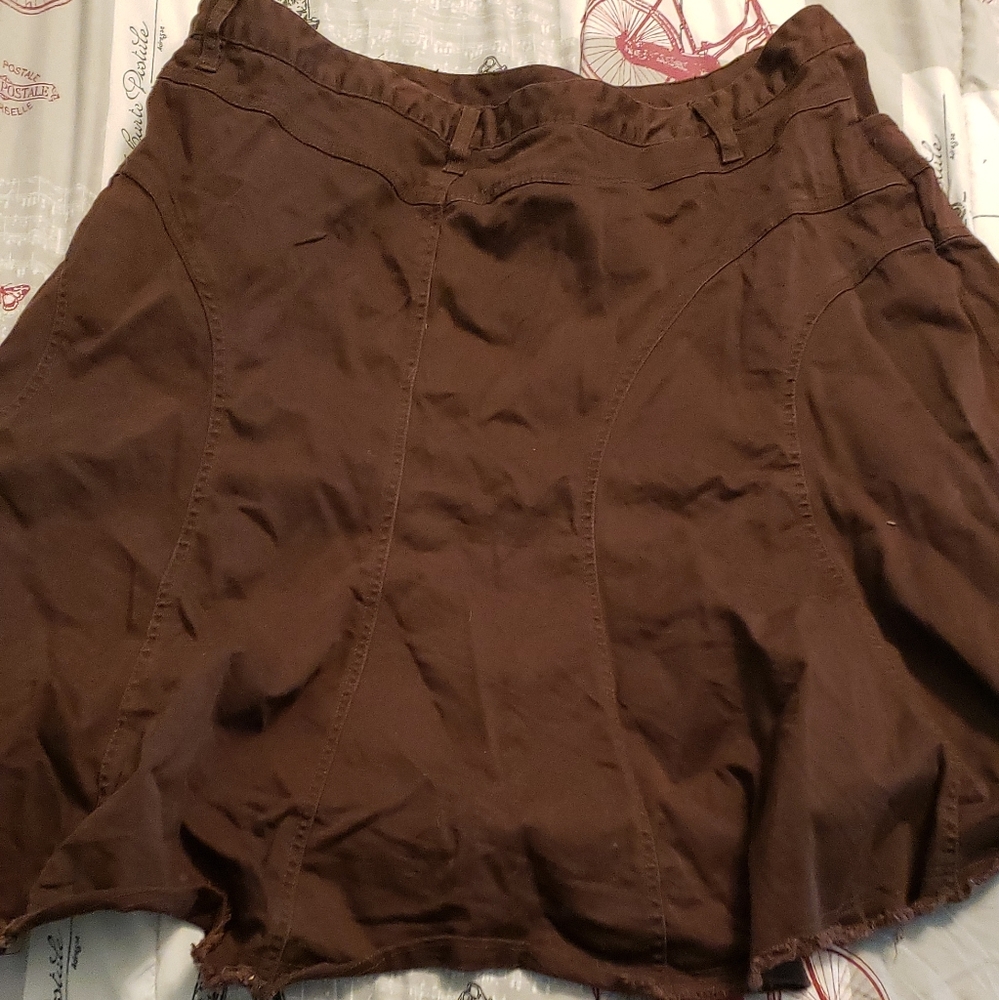 Long and short skirts
